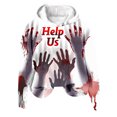 thumbnail image 1 of REUFTI Fashion Women's Halloween Printed Long Sleeve Round Neck Sweatshirt Hooded Tops Blouse,Sweatshirts For Women,Winter And Autumn Hoodies,Essentials Hoodie,Soft Fabric,Comfortable To Wear, 1 of 4