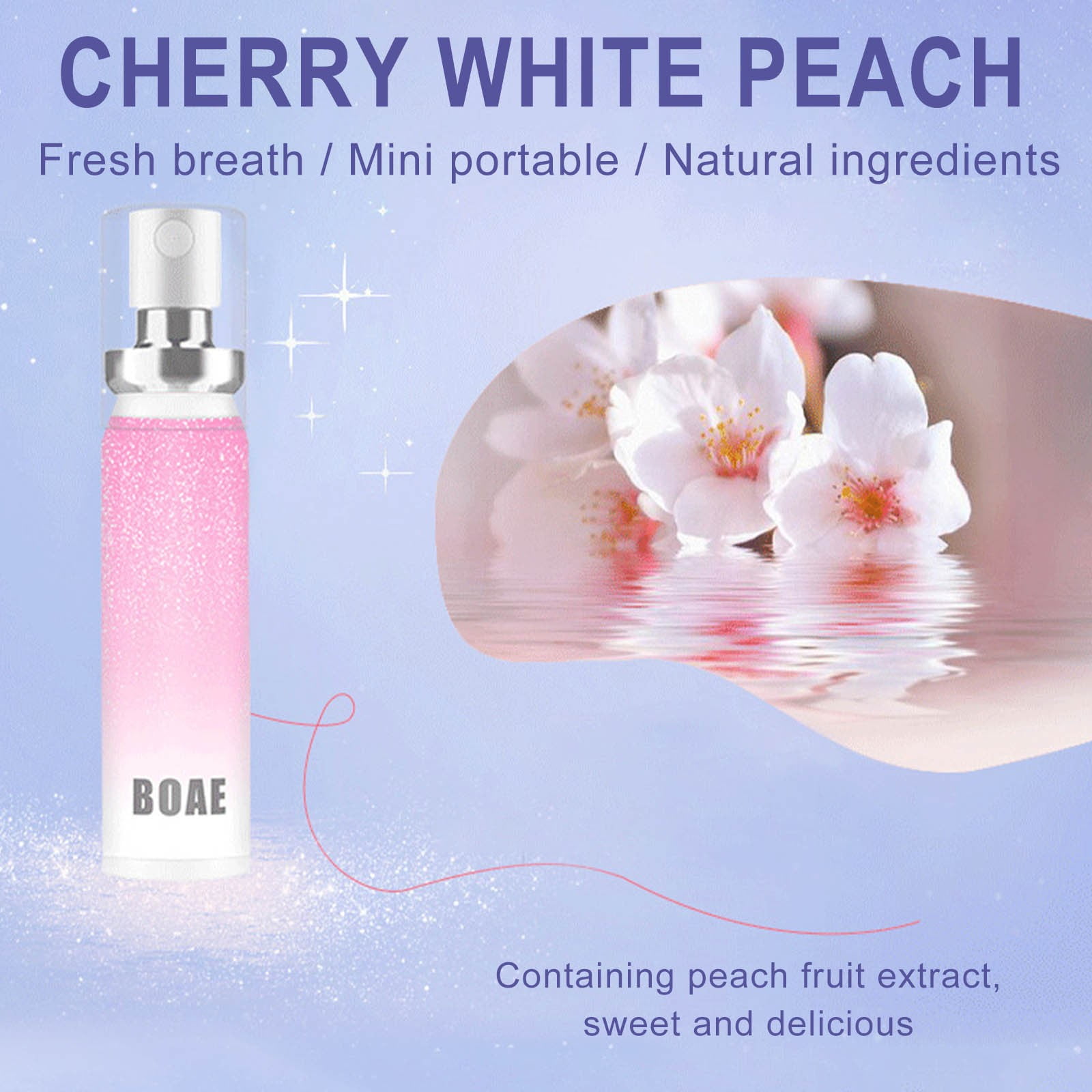 REUFTI Fruit Mouth Spray Bad Spray Breath Freshen Mouth Spray Oral Care