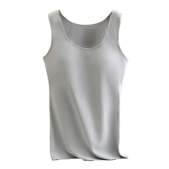 REUFTI Winter Velvet Thermal Women's Inner Wear With Chest Pad Integrated Velvet Thickening Bottoming Large Size New Underwear,Thermal Underwear For Women,Women'S Thermal Underwear