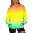 thumbnail image 1 of REUFTI Women's Casual Fall And Winter Long-Sleeved Fashion Printed Hooded Tops Sweatshirt,Sweatshirts For Women,Winter And Autumn Hoodies,Essentials Hoodie,Soft Fabric,Comfortable To Wear, 1 of 5