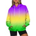 thumbnail image 1 of REUFTI Women's Casual Fall And Winter Long-Sleeved Fashion Printed Hooded Tops Sweatshirt,Sweatshirts For Women,Winter And Autumn Hoodies,Essentials Hoodie,Soft Fabric,Comfortable To Wear, 1 of 5