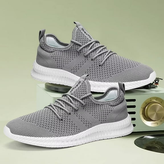 REUR RO RO Men's Outdoor Sports Shoes Daily Casual Breathable Walking Shoes