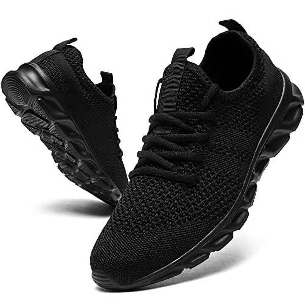REUR RO RO Mens Casual Walking Shoes Lightweight Athletic Sport Shoes Breathable Mesh Running