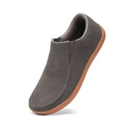 REUR RO RO Wide Shoes for Men Slip On Loafers Boat Leisure Vintage Walking Men Shoes Slip-ons Comfortable Shoes