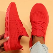REUR RO RO Women's Shoes Athletic Sport Sneakers Lightweight Casual Walking Shoes Breathable Mesh