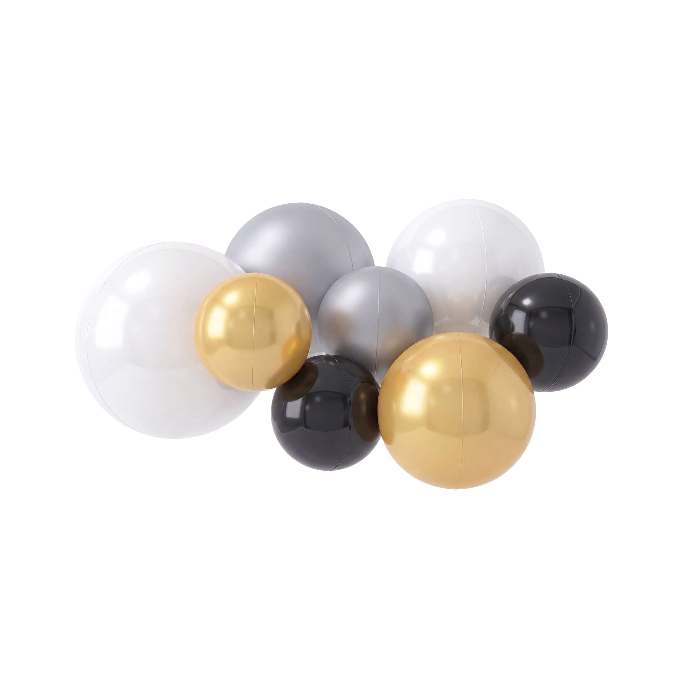PartyAire 8pc Reusable Balloon Bunch, EMPIRE GLAM