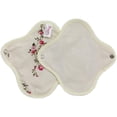 thumbnail image 1 of Maxim® Organic Cotton Reusable Winged Pads | Cloth Menstrual Pads, Plastic-Free Organic Reusable Pad with Wings, Breathable & Hypoallergenic, 3 Pack, 1 of 9