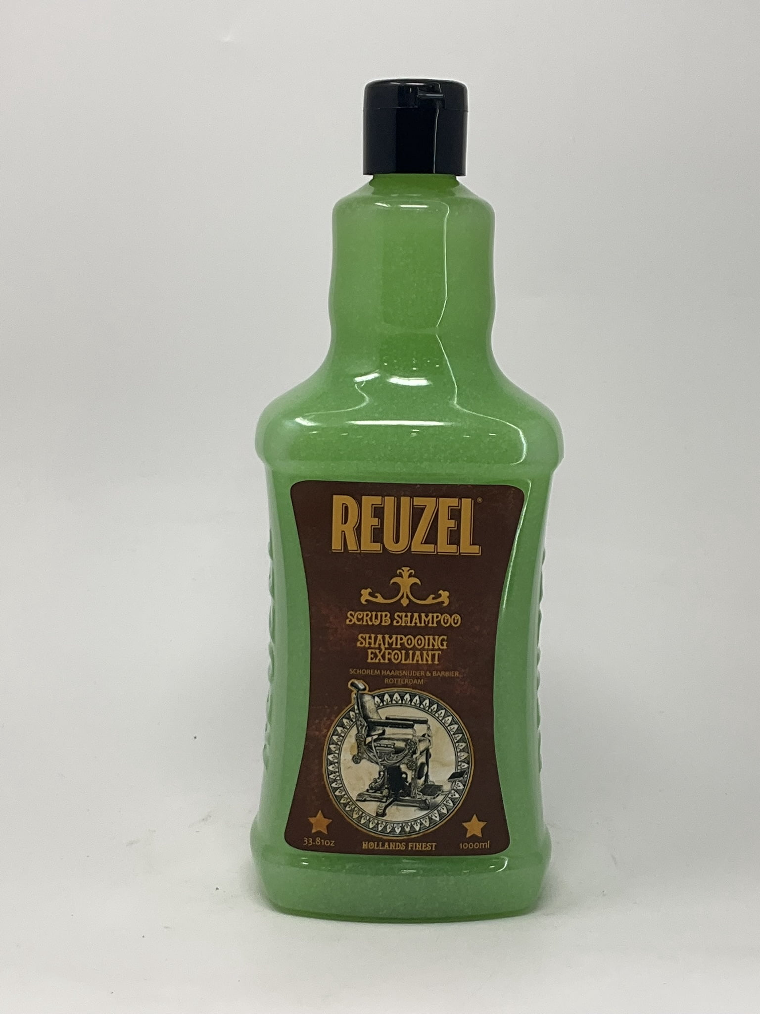 REUZEL Scrub Shampoo, Deep Cleansing, Scalp Exfoliant, Degreaser, 33.81 oz