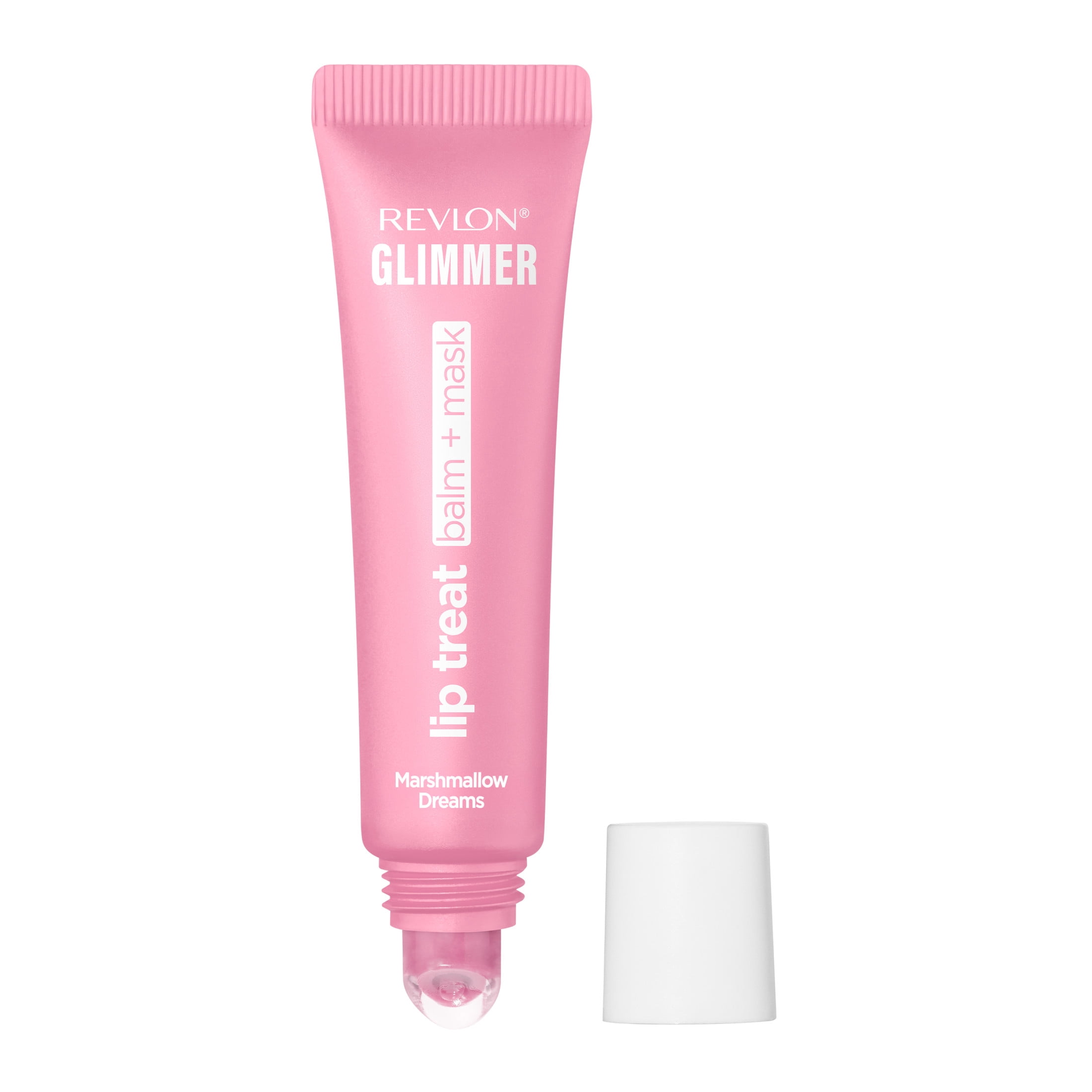 Revlon Glimmer Lip Treat Balm + Mask for Dry Lips, Overnight, 002 Marshmallow Dreams, 0.4 fl oz deal from Walmart