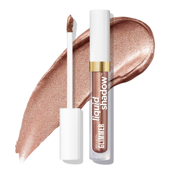 Revlon Glimmer Liquid Shadow, Shimmer Eyeshadow Makeup, 208 Starstruck, 0.10 fl oz