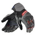 thumbnail image 1 of REV'IT! Men's Sand 5 Gray/Red Motorcycle Glove, Size: S (FGS235-3520-S), 1 of 4