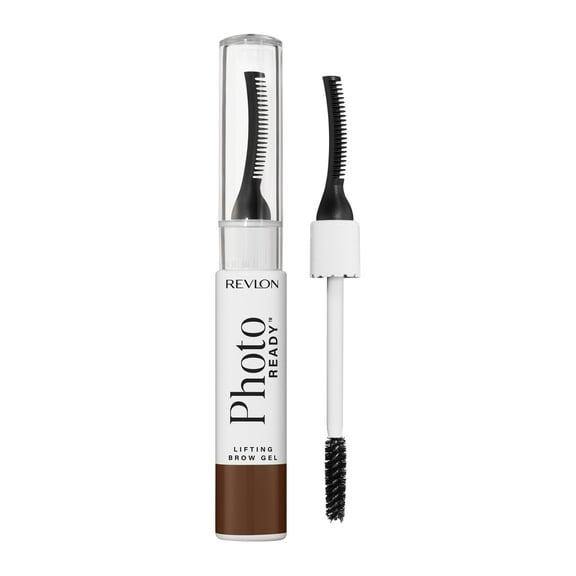 Revlon PhotoReady Lifting Brow Gel, Tinted Eyebrow Lamination, 804 Rich Dark Brown, 0.23 fl oz