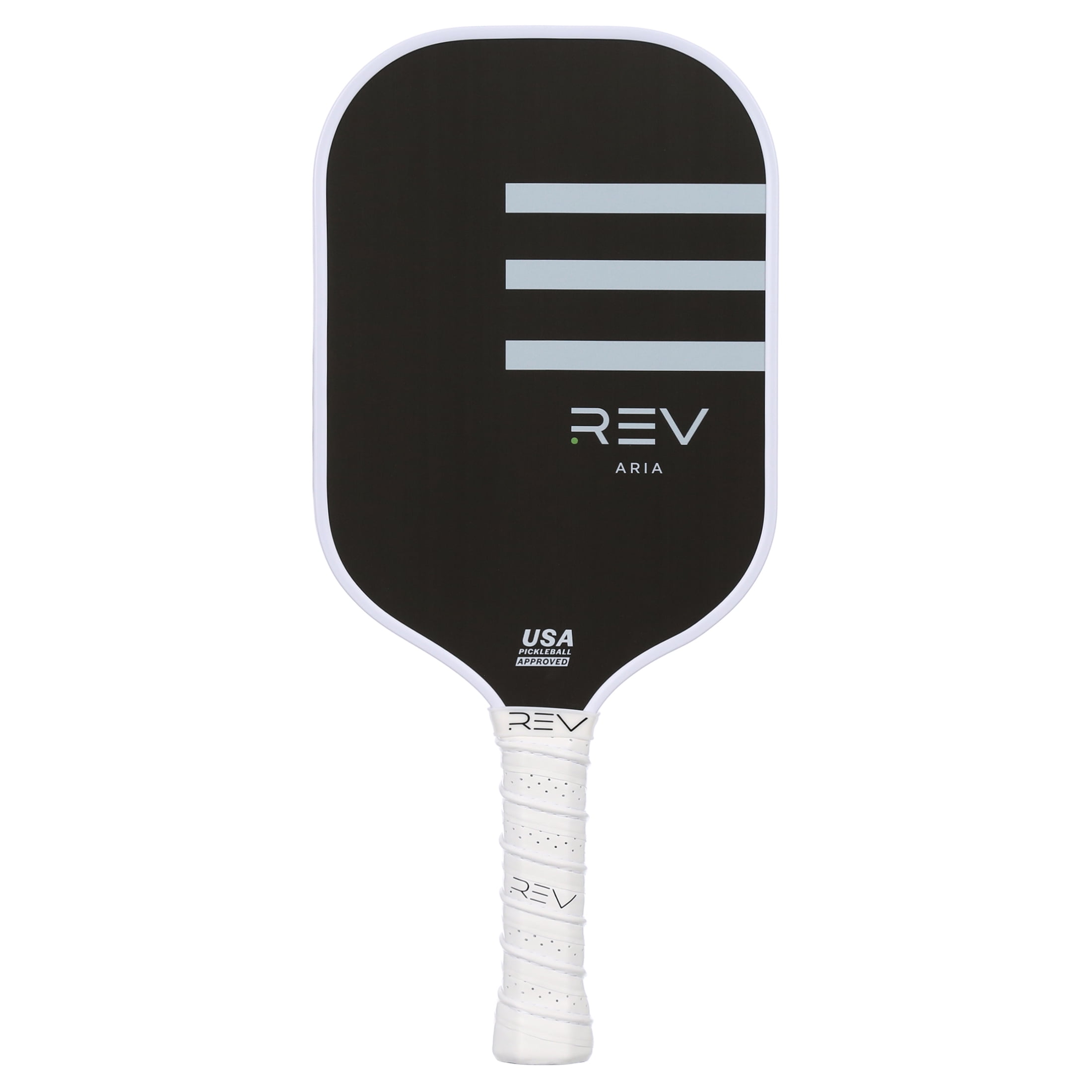 REV Aria Pickleball Paddle, Raw T700 Carbon Fiber Face