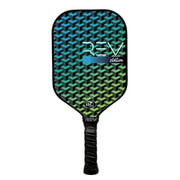 REV Pickleball Paddles - Pickleball Racket - Honeycomb Core - Fiberglass Face - Elation - Green