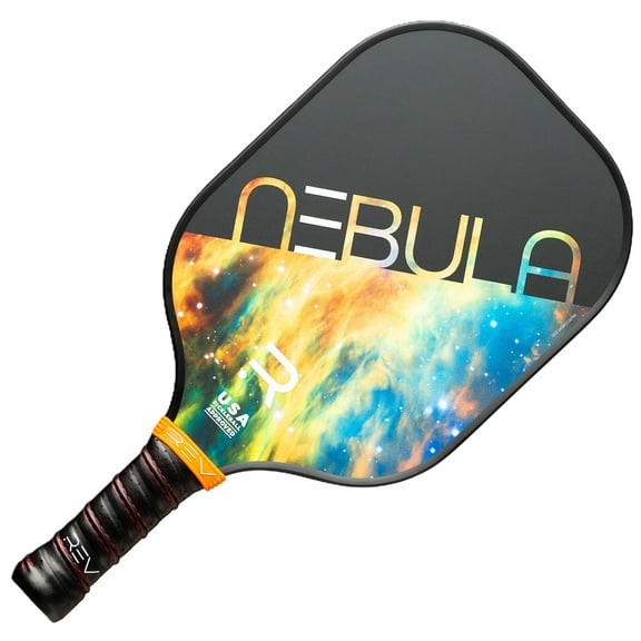 REV Nebula Pickleball Paddle, Graphite Face, Polypropylene Honeycomb Core, 7.5oz