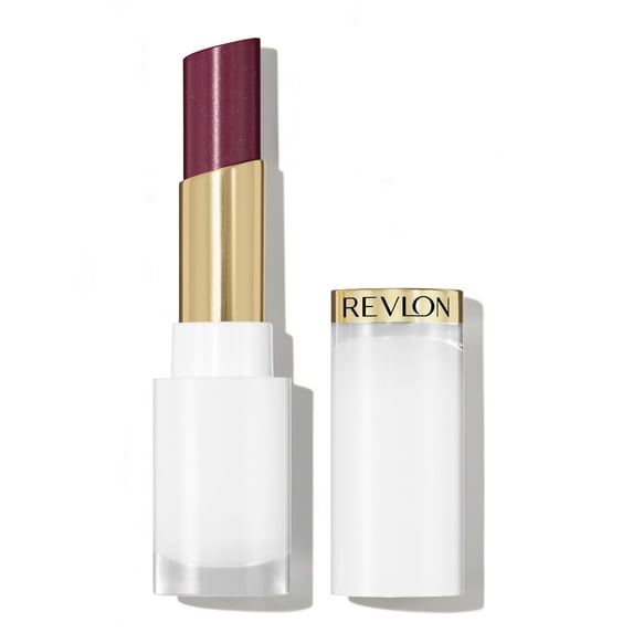 Revlon Super Lustrous Glass Shine Hydrating Tinted Lip Balm, 015 Black Cherry, 0.11 oz