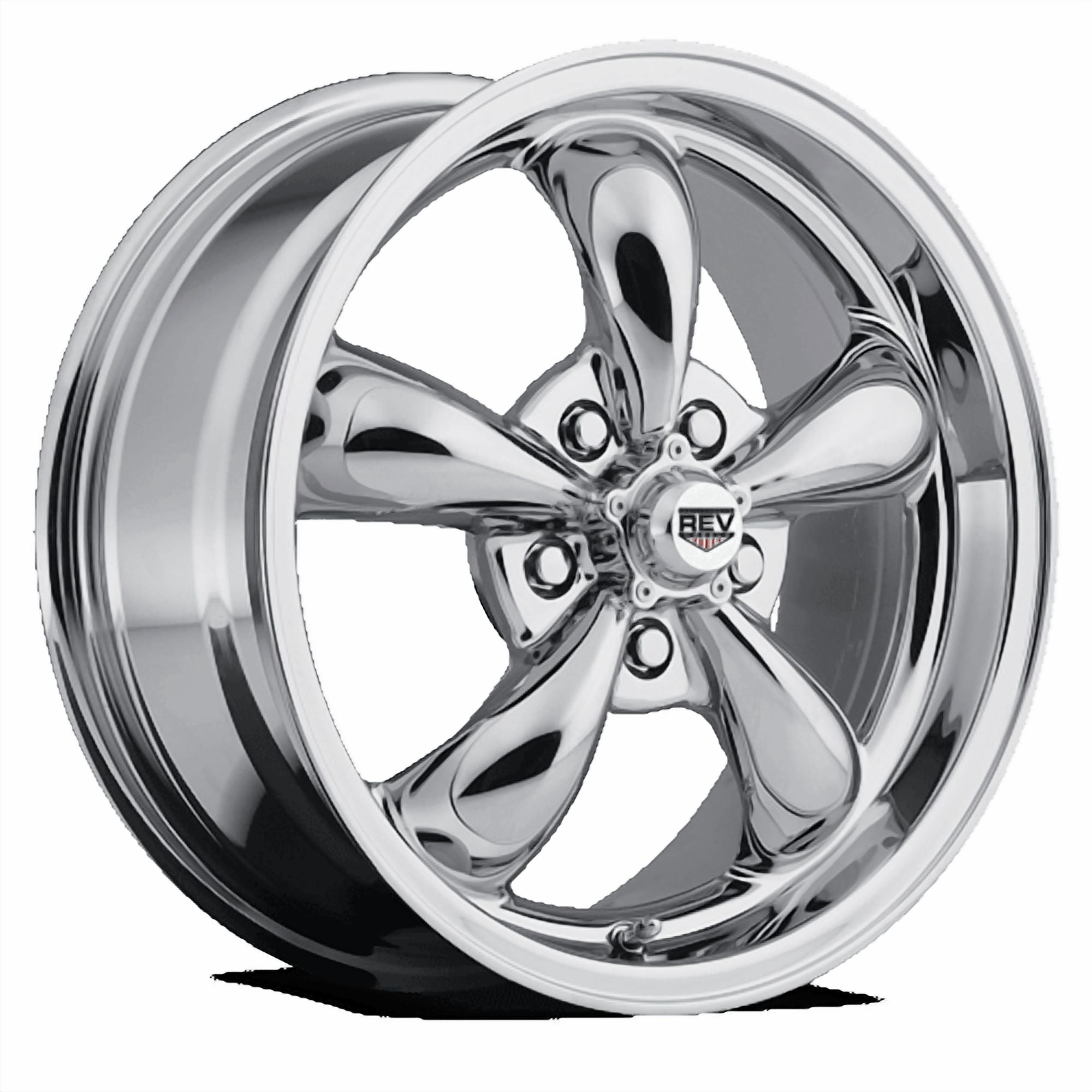 REV Wheels 100C-7806500 100 Series -17x8 - 4.5 bs -5x4.5/5x114.3 - Chrome