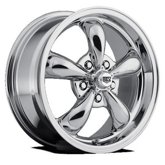 REV Wheels 100C-7906100 100 Series -17x9 - 5 bs -5x4.75/5x120.65 - Chrome