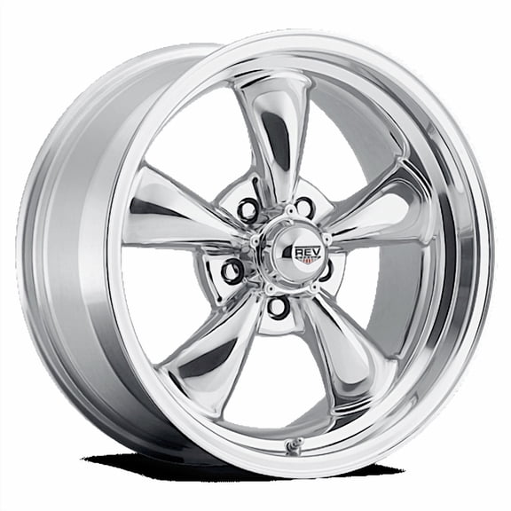 REV Wheels 100P-2807300 100 Series- 20x8 - 4.5 bs - 5x5/5x127 -Polished