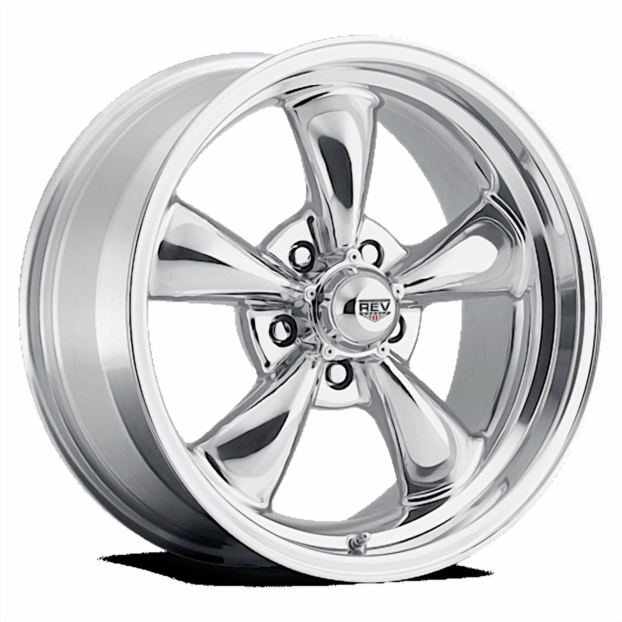 REV Wheels 100P-5707300 100 Series- 15x7 - 4 bs - 5x5/5x127 -Polished