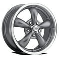 thumbnail image 1 of REV Wheels 100S-5606500 100 Series- 15x6 - 3.5 bs - 5x4.5/5x114.3 - Gray, 1 of 2