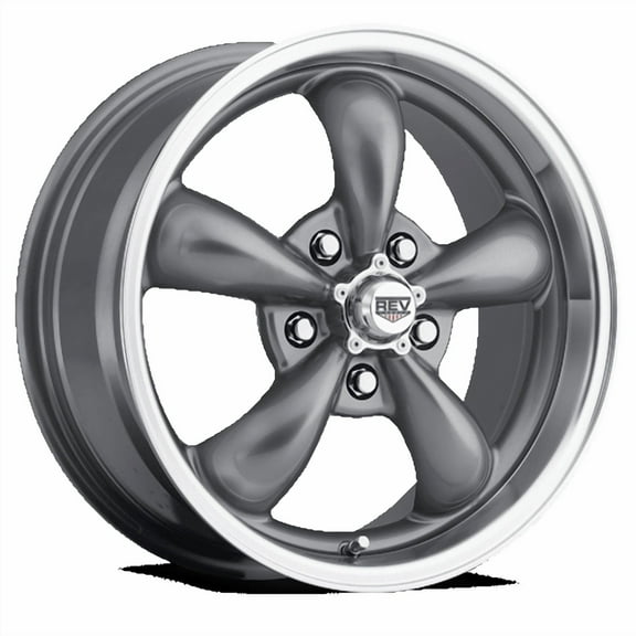 REV Wheels 100S-8806100 100 Series- 18x8 - 4.5 bs - 5x4.75/5x120.65 -Gray