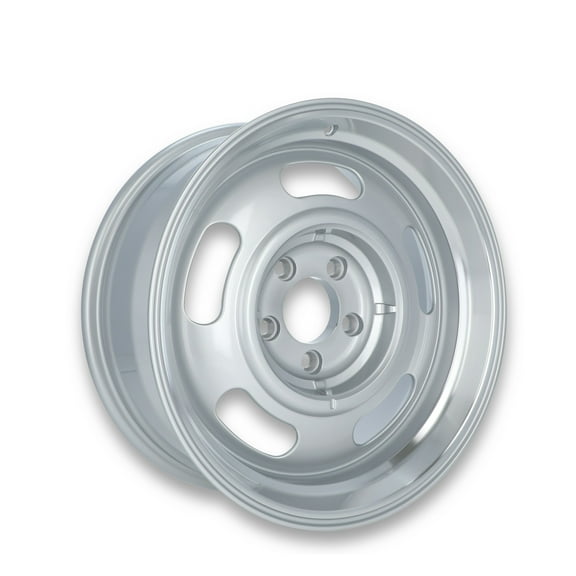 REV Wheels 107S-7700600 107 Series Rally 17x7 -4 bs -5x4.75/5x120.65/5x5/5x127 -Gray/Machine Lip