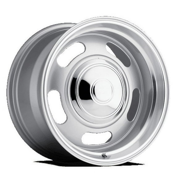 REV Wheels 107S-7900600 107 Series Rally 17x9 - 5 bs - 5x4.75/5x120.65/5x5/5x127 -Gray/Machine Lip