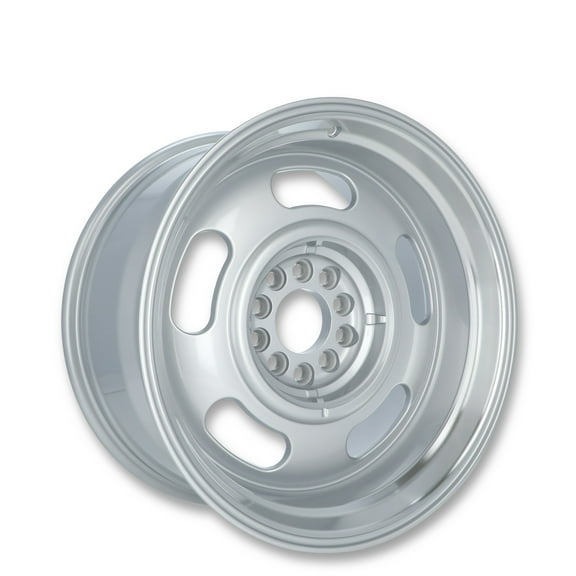 REV Wheels 107S-8900600 107 Series Rally 18x9 - 5 bs - 5x4.75/5x120.65/5x5/5x127 - Gray/Machine Lip