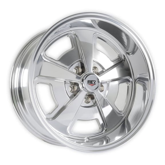 REV Wheels 109FP-7906500 109 Series Magnum 17x9 5in bs 5x4.5/5x114.3 Polished