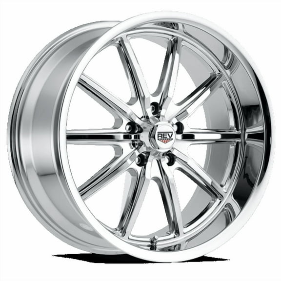 REV Wheels 110C-2807300 110 Series- 20x8 - 4.5 bs - 5x5/5x127 - Chrome