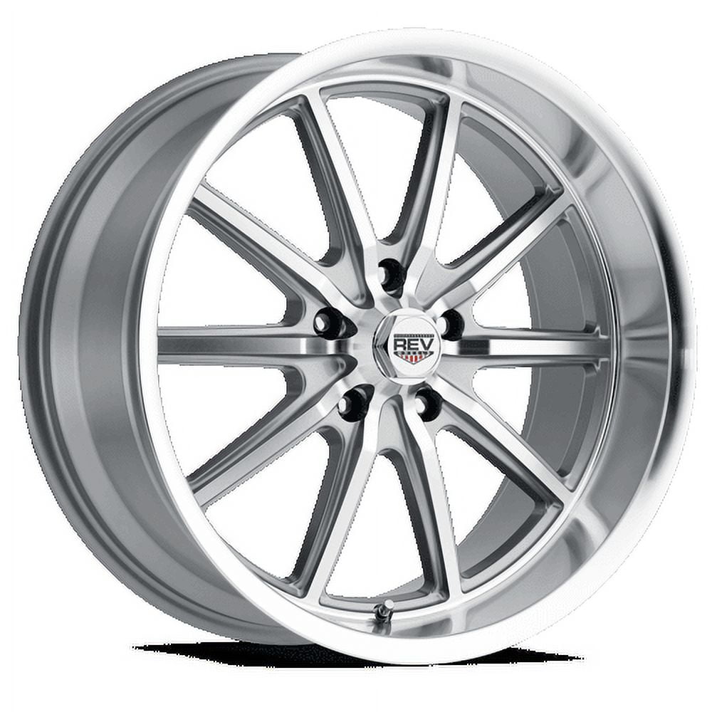 REV Wheels 110S-8806100 110 Series- 18x8 - 4.5 bs - 5x4.75/5x120.65 -Anthracite
