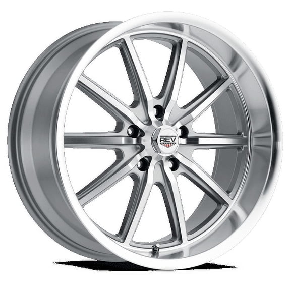 REV Wheels 110S-8806100 110 Series- 18x8 - 4.5 bs - 5x4.75/5x120.65 -Anthracite