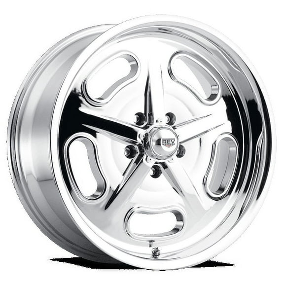 REV Wheels 111C-2856100 Salt Flat Series- 20x8.5 - 4.75 bs - 5x4.75/5x120.65 -Chrome