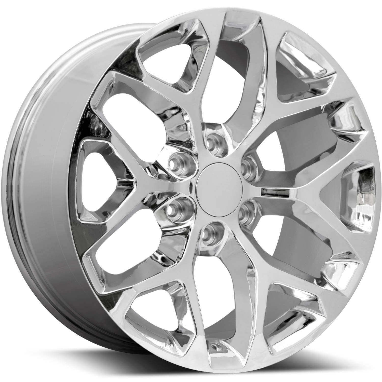 REV Wheels 582C-2908324 582 Series - 20x9 - 5.94 bs - 6x5.5/6 x 139.7 - Chrome