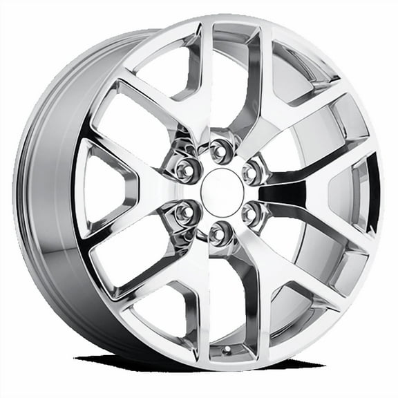 REV Wheels 586C-2298332 586 Series - 22x9 - 6.26 bs - 6x5.5 /6 x 139.7 - Chrome