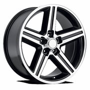 REV Wheels 652MB-2950 IROC 652 Series - 22x9 - 5.84 bs - 5x5 -Black/Polished