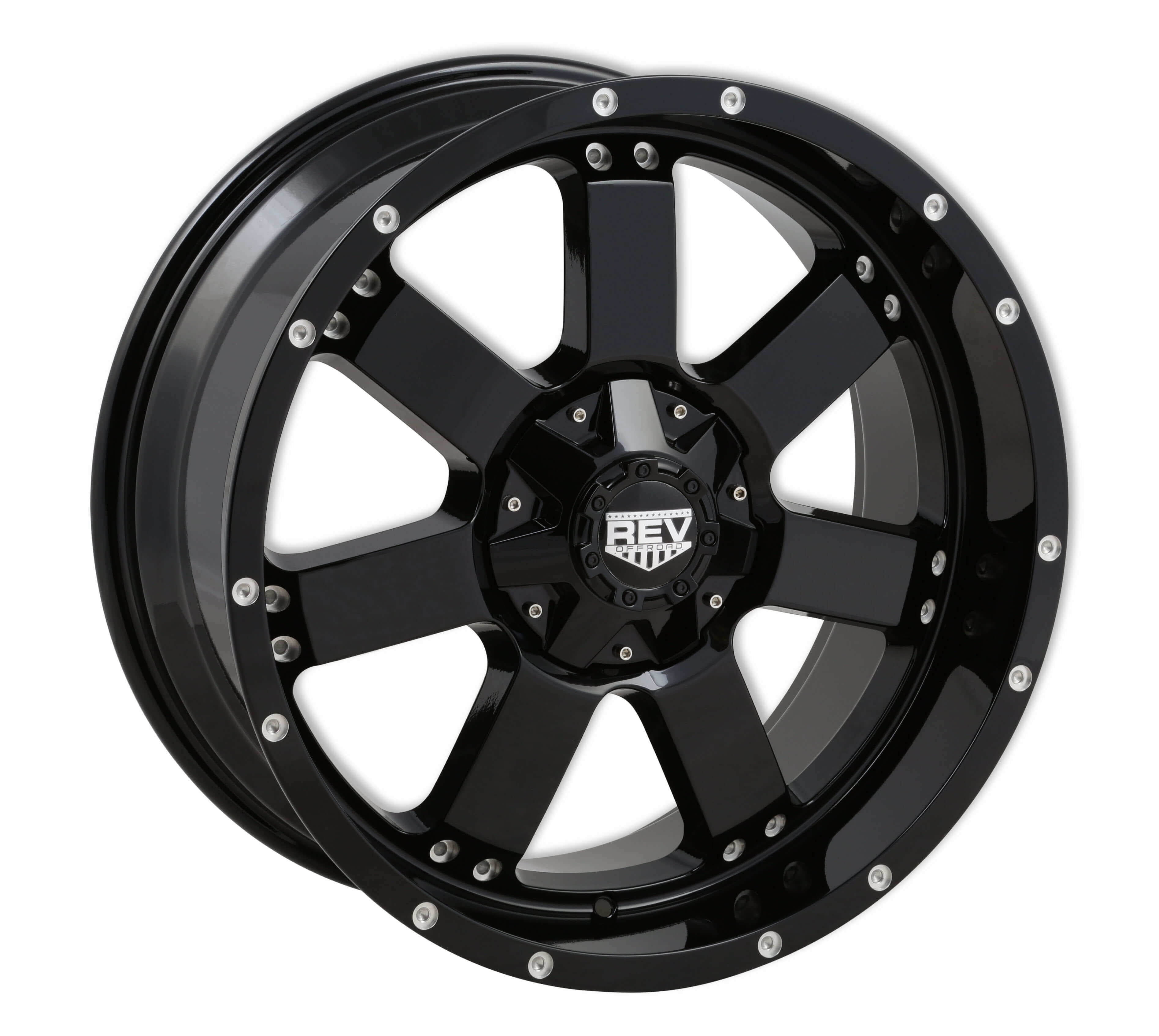 REV Wheels 885B-2903212 885 Series 20x9 4.53 bs 5x5/5x127/5x5.5/5x139.7 Black