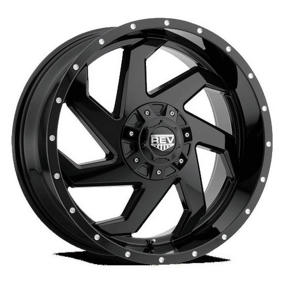 REV Wheels 895B-2908312 895 Series - 20x9 - 4.53 bs - 6x5.5/6x135 - Black
