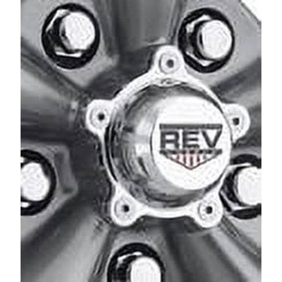 REV Wheels C10100C 100/105 Series Cap - Chrome