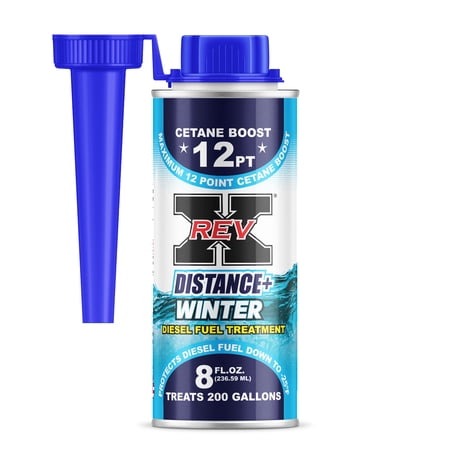 REV-X Distance+ Winter Diesel Treatment, 8 fl. oz.