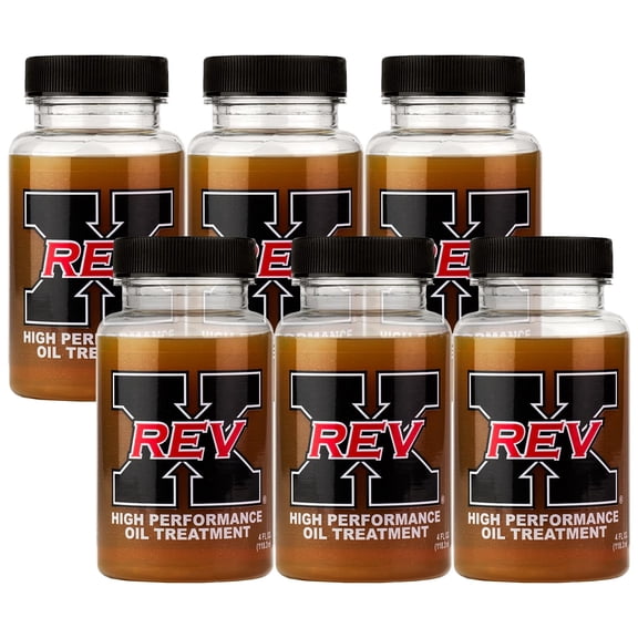 REV-X High Performance Oil Additive - 4 fl. oz. (6 Pack)