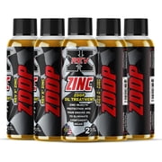 REV-X Zinc ZDDP Oil Additive, 5 Pack, 2 fl. oz. Bottles