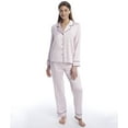 thumbnail image 1 of REVEAL Blush Washed Satin Long Ultra-Soft Pajama Set, US Large, UK Large, NWOT, 1 of 2