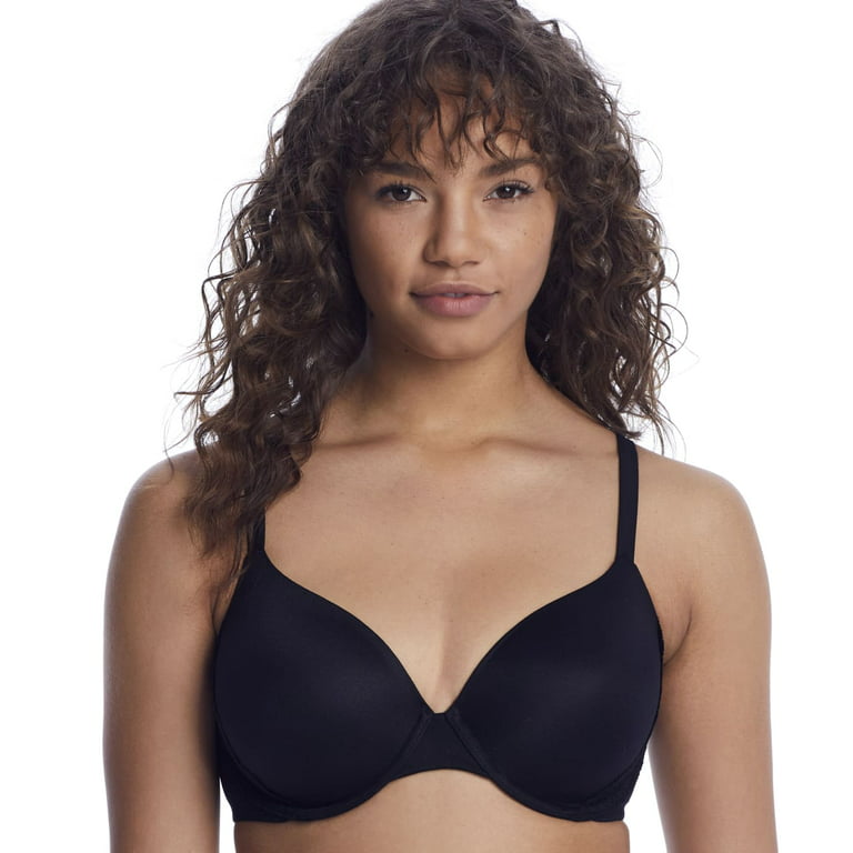 REVEAL Midnight Black The Perfect Support T-Shirt Bra, US 34DDD, UK 34E,  NWOT 