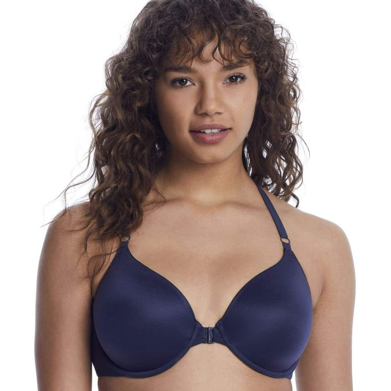 REVEAL Navy The Perfect Support Front Close T-Shirt Bra, US 34D, UK 34D,  NWOT 