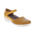 thumbnail image 1 of Revere Osaka Women Casual Shoes In Mustard Lazer, 1 of 4