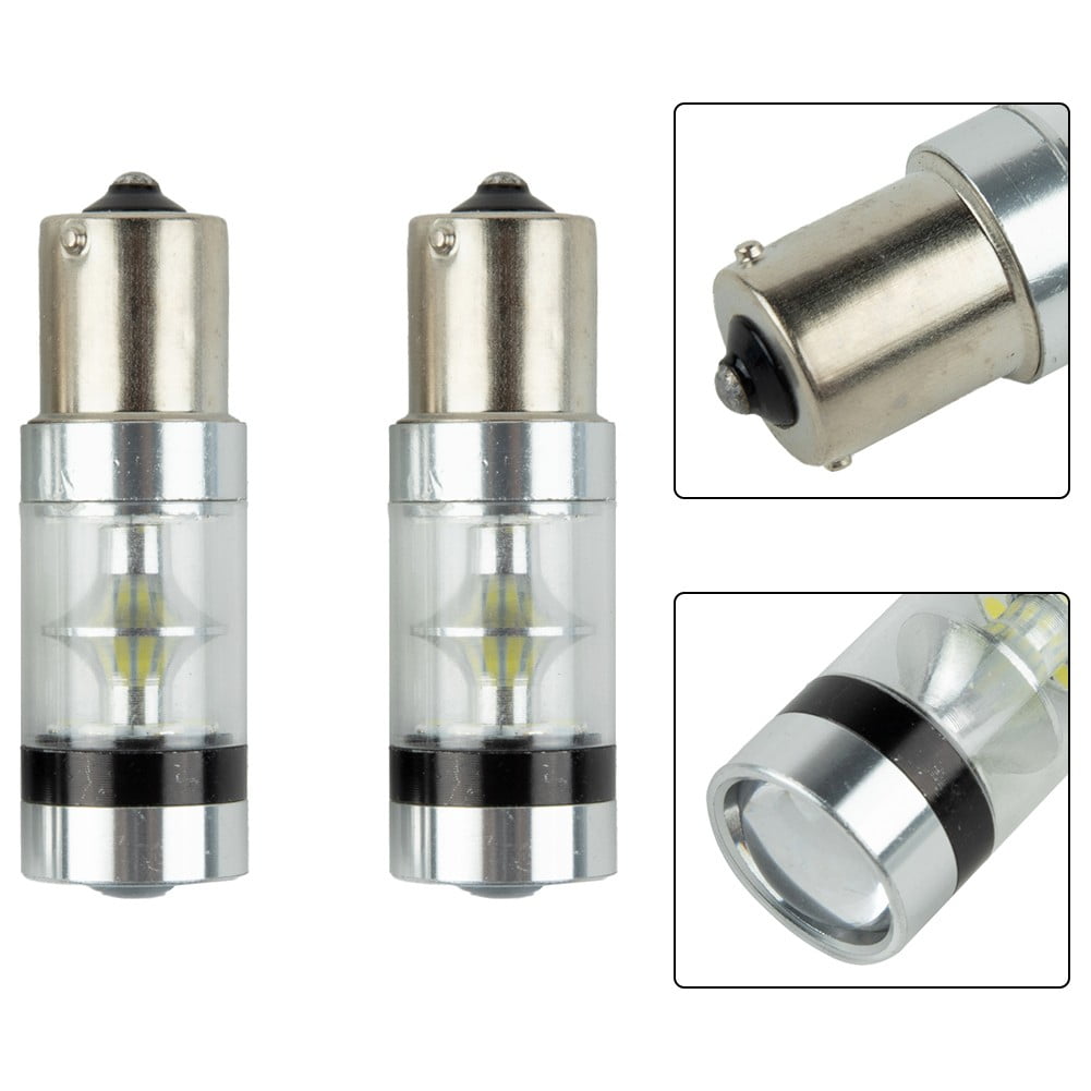REVERSE LIGHT CANBUS BULB 2PCS 1156 BA15S XBD LED Bulbs for Car Stop ...