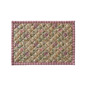 Better Homes & Gardens Edith Vine Floral Cotton Linen Reversible Table Place Mat