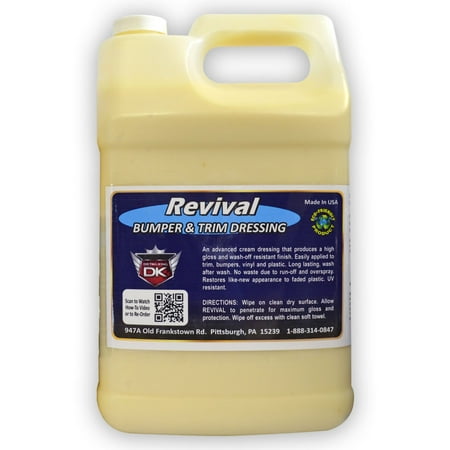 REVIVAL Bumper & Trim Restorer for Cars Gallon